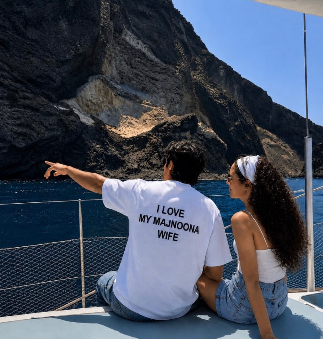 T-shirt I LOVE
MY MAJNOONA
WIFE ❤️
